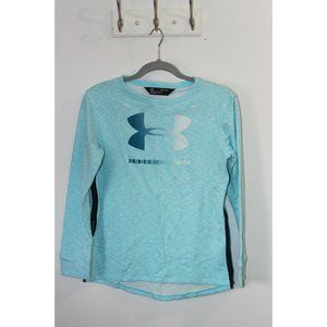 Girls Youth Size Large - Under Armour Light Blue Pullover